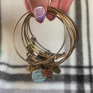LOTS of alex & ani bracelets